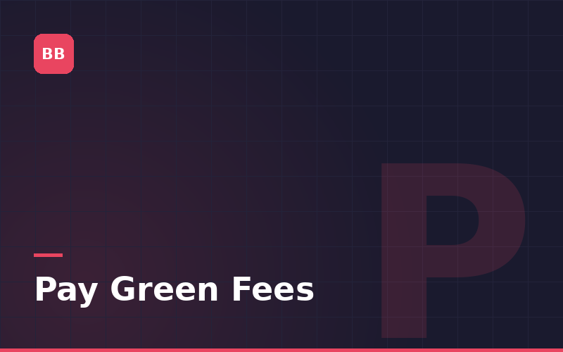 Pay Green Fees